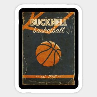 COVER SPORT - BUCKNELL ST BASKETBALL EST 1896 Sticker